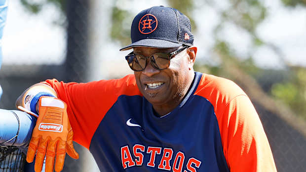 Houston Astros manager Dusty Baker