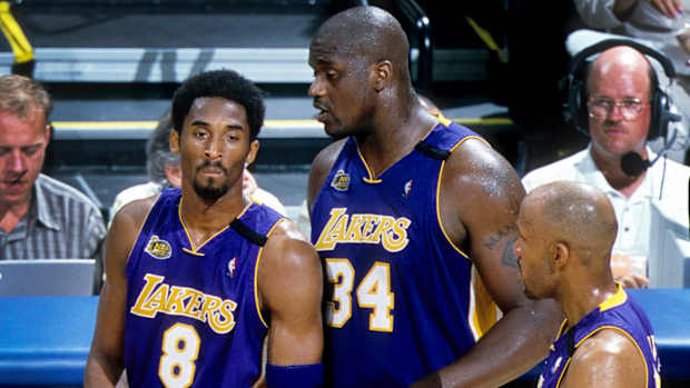 kobe bryant shaquille o'neal ron harper
