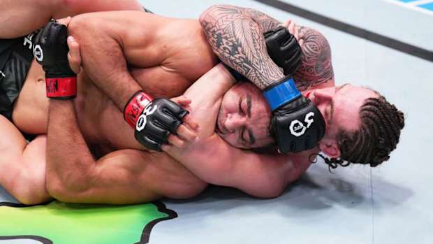 Brendan Allen win at UFC Fight Night.
