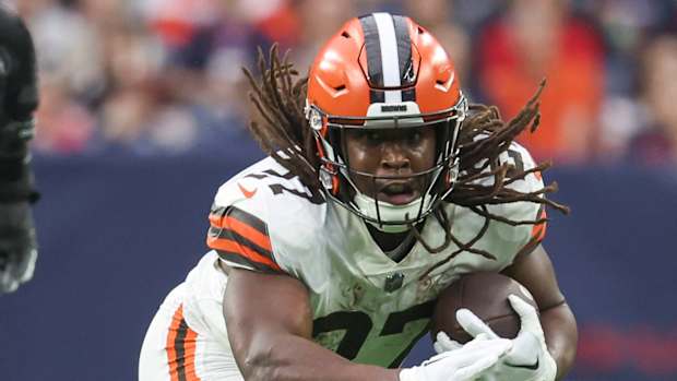 Cleveland Browns running back Kareem Hunt