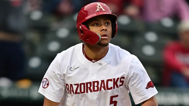 Arkansas Razorbacks designated hitter Kendall Diggs delivered an 11th-inning hit to down Illinois State on Wednesday.