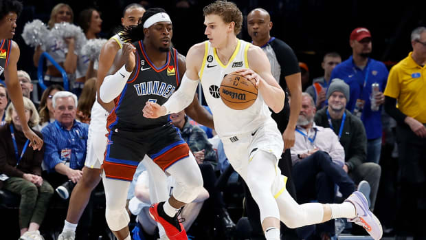Lu Dort, Lauri Markkanen, OKC Thunder, Utah Jazz