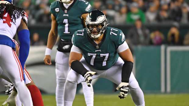 Philadelphia Eagles offensive tackle Andre Dillard