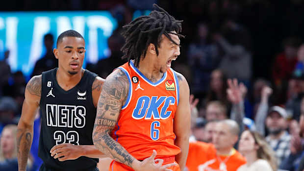 Jaylin Williams, Nic Claxton, Brooklyn Nets