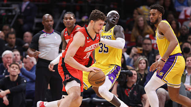 wenyen gabriel alperen sengun troy brown jr rockets