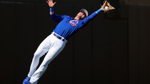 Zack McKinstry Third Baseman Chicago Cubs Spring Training
