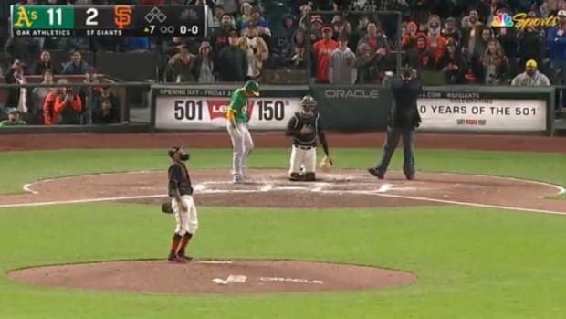 The pitch clock ruined such a sweet moment for Sergio Romo.