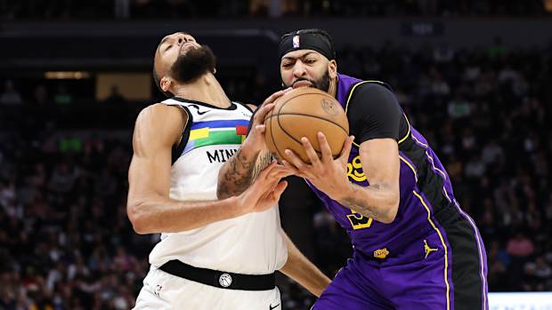 anthony davis rudy gobert timberwolves