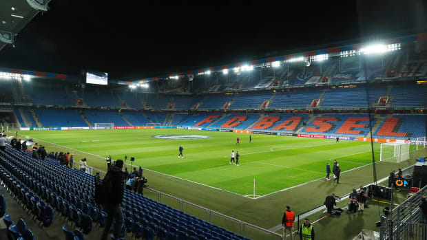 A general view of Basel stadium St. Jakob-Park in Switzerland