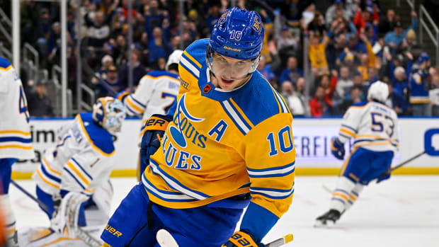 St. Louis Blues center Brayden Schenn