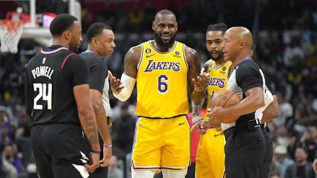 norm powell lebron james d'angelo russell clippers