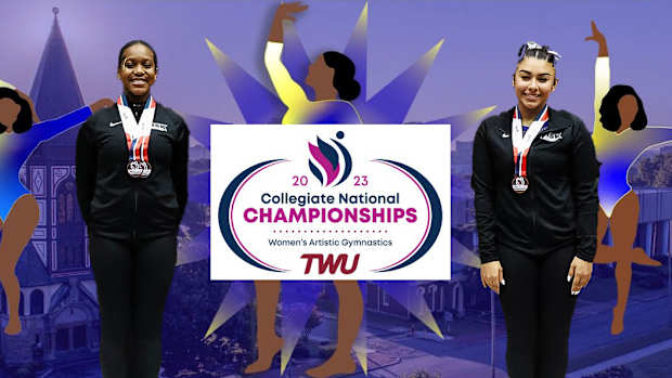 Morgan Price and Liberty Mora - Fisk Ladies Gymnastics