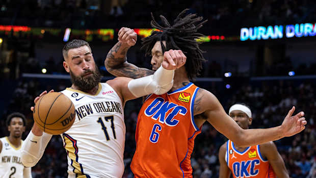 Jaylin Williams, Jonas Valanciunas, New Orleans Pelicans