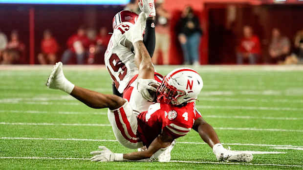 Alante Brown- NCAA Football: Indiana at Nebraska