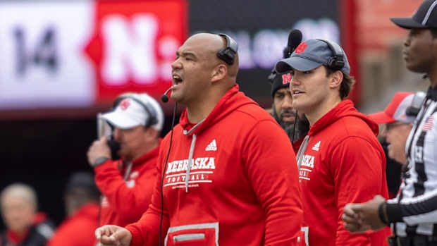 Tony White cropped 2023 Nebraska football spring game defensive coordinator