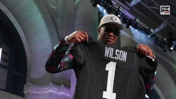 Chiefs  Mahomes Reacts to Raiders  Selection of Tyree Wilson Carter Landis Twitter   Carte