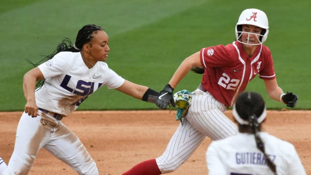 LSU Alabama softball