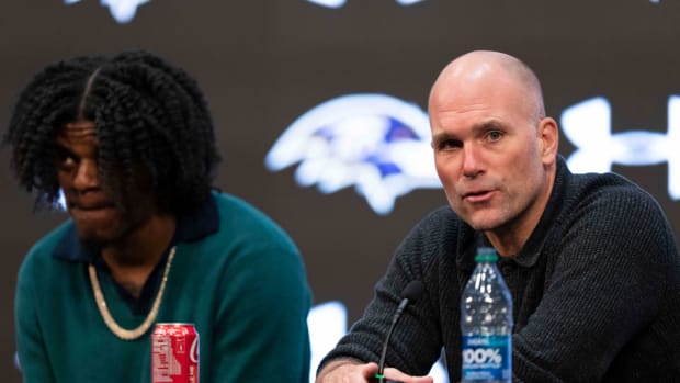 Eric DeCosta and Lamar Jackson
