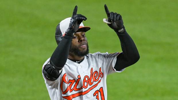 Baltimore Orioles centerfielder Cedric Mullins
