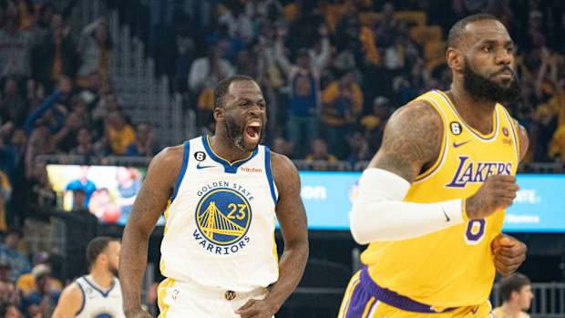 draymond green lebron james warriors