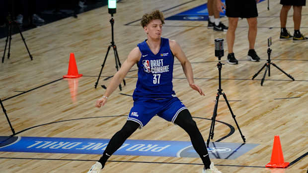 Brandin Podziemski, Santa Clara, NBA Draft Combine