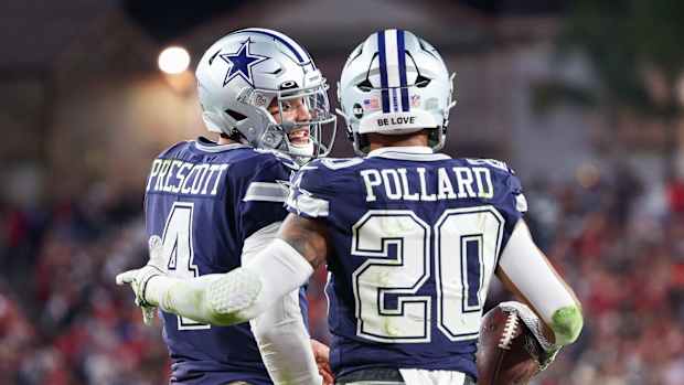 Dak Prescott and Tony Pollard