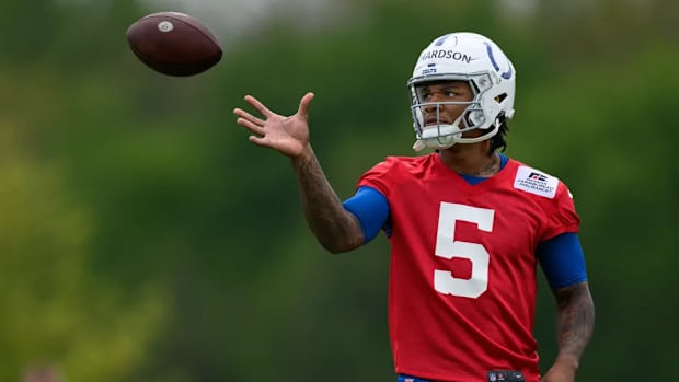 Indianapolis Colts rookie quarterback Anthony Richardson.