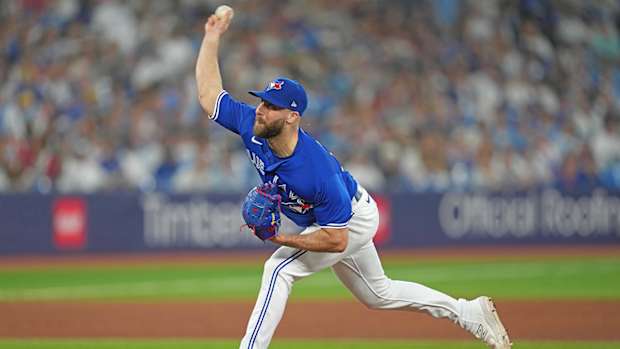 Toronto Blue Jays relief pitcher Anthony Bass.