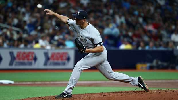 Former New York Yankees pitcher Ben Heller