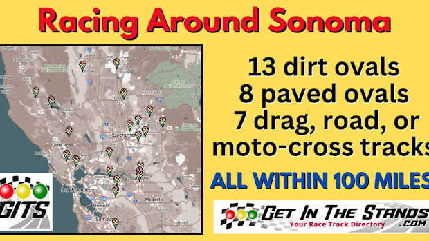 Racing Around Sonoma graphic