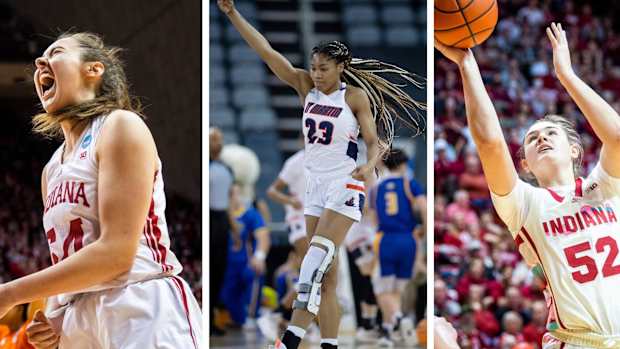 Mackenzie Holmes, Sharnecce Currie-Jelks, Lilly Meister