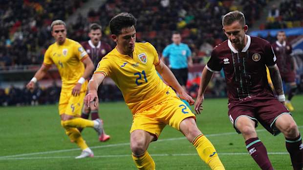 Romania Belarus UEFA Soccer