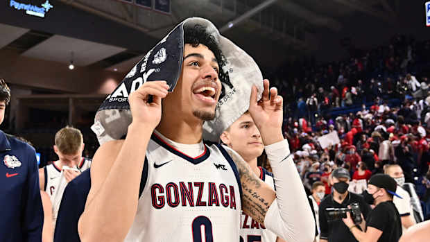 Julian Strawther, Gonzaga15