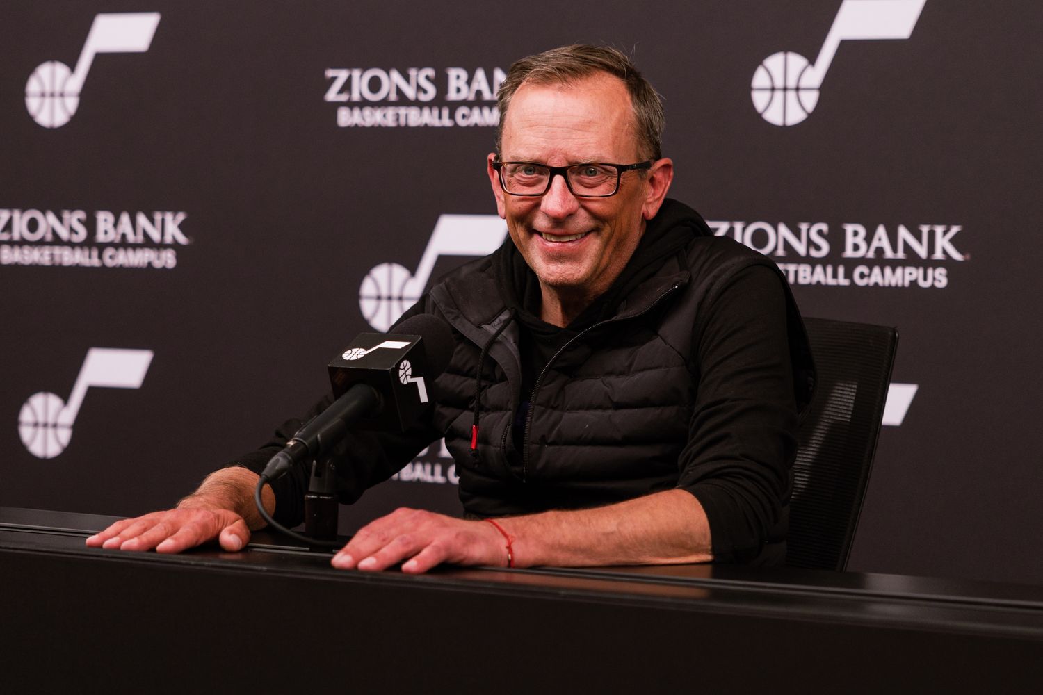 Utah Jazz general manager Justin Zanik.