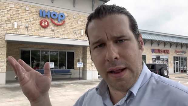 Clint Foster, iHop on University in Fort Worth, Texas