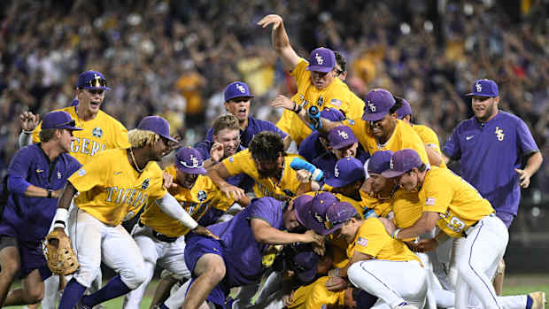 LSUCelebration2023CollegeWorldSeries