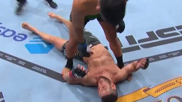 Jesús Santos Aguilar knocks out Shannon Ross at UFC 290.