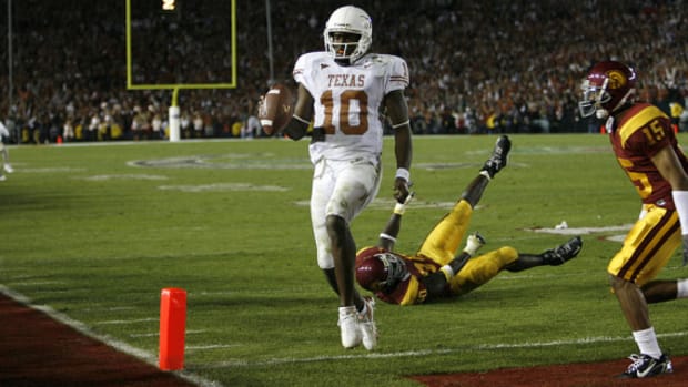 Vince Young scored the most famous TD in college football history, the game-winner against USC in the Rose Bowl.
