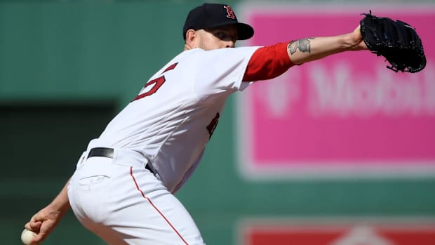 Boston Red Sox pitcher James Paxton