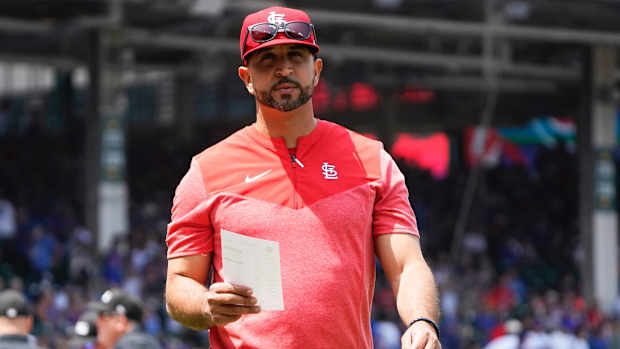 St. Louis Cardinals manager Oliver Marmol