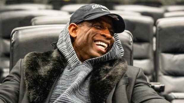 Deion Sanders arrives on campus at Colorado