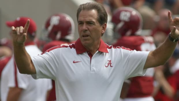 Nick Saban has led Alabama to domination in the Top 25 college football rankings and the national championship race.