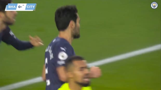 Ilkay Gundogan's 2021-22 goals for Man City