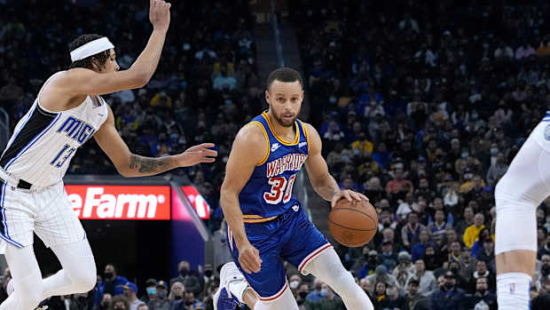 RJ Hampton Stephen Curry