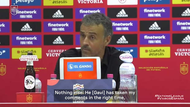 Luis Enrique: 'Gavi is an erupting volcano'