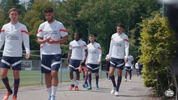 Ruud van Nistelrooy leads PSV training