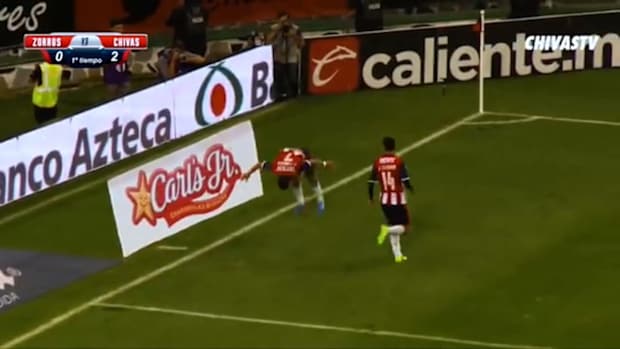 Orbelín Pineda's two goals against Atlas in 2017