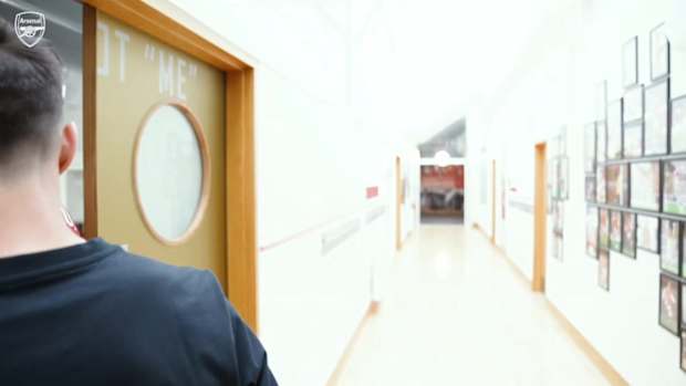Behind the scenes: Fabio Vieira's first day at Arsenal