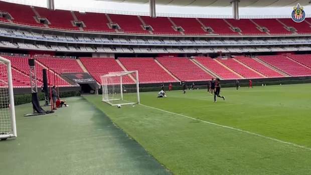 Chivas' goals in friendly vs Necaxa