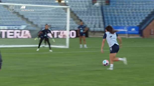 Great goals in Spanish women's national team training before Australia friendly